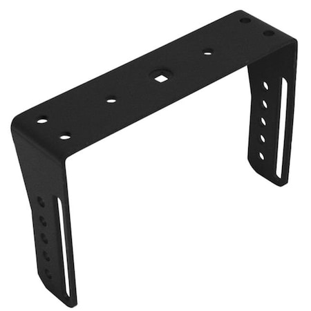 Twinpoint Twinpoint C25X Workman - 6.5 in. x 4.25 Extra Deep Heavy Duty Black Mounting Bracket with Adjustable Sides for Cobra 25 & Uniden PC66; PC68 C25X